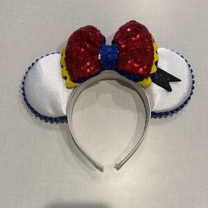Sequin Bow Mouse Ears Headband